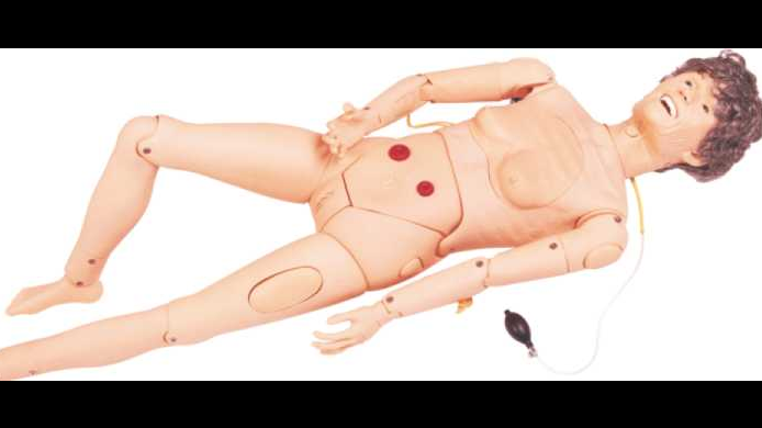 Advanced Full-functional Elderly Nursing Manikin (Female)